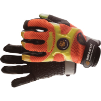 IMPACTO BGHIVIS ANTI-VIBE HI VIZ AIR GLOVE, SIZE XL