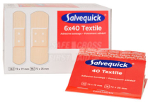 SAFECROSS 03463 FABRIC BANDAGE REFILLS, 6 x 40's