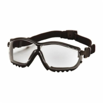 PYRAMEX GB1810ST V2G GOGGLE, BLK FRAME, CLR ANTI-FOG LENS