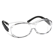 PYRAMEX S3510SJ OTS SAFETY GLASSES BLK FRAME,CLEAR LENS