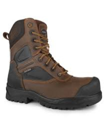 ACTON 8" WORK BOOTS THOR BROWN SZ11