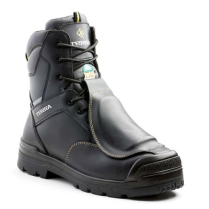 K305BK TERRA BARRICADE 8" WORK BOOT WITH MET GUARD SIZE 10.5