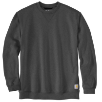 105568 CARHARTT RELAXED FIT CREW NECK CARBON LARGE