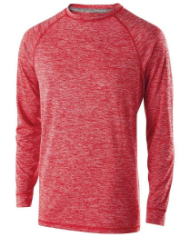 222524 HOLLOWAY ELECTRIFY L/S,SCARLET HTHR,L