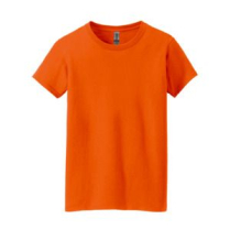 5000L GILDAN WOMENS COTTON TEE ORANGE MED