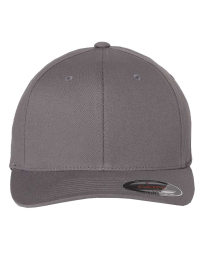 5001, Flexfit - V-Flex Twill Cap, GRY/ SM