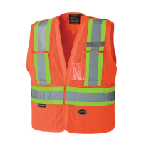 6932 Hi-Viz Safety Tear-Away Vest S/M