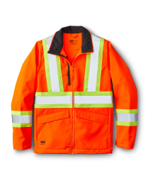 HH 74073 ALTA 2.0 HI VIS SOFTSHELL JACKET ORANGE XL