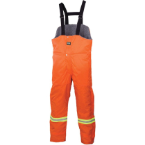 76512 HH THOMPSON BIB SHERPA LINED ORANGE MEDIUM