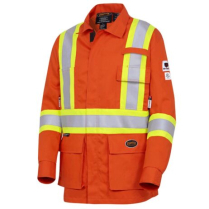 PIONEER 7775 HI VIS FR TECH UNLINED SAFETY JACKET LARGE