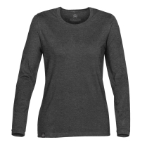 CT-2W WOMENS LONG SLEEVE SHIRT CARBON HEATHER 3X
