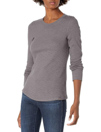 DICKIES W THERMAL LS SHIRT ,SIZE M ,DUSTY VIOLET