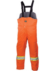 76515 BRANDON BIB PANT, ORANGE, LG