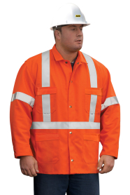 HV475 AGO ARC/FR UTILITY JACKET CLASS 2 LEVEL 2 ORANGE 4X