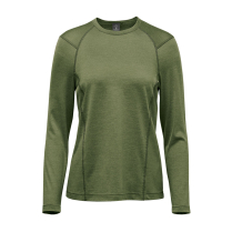 HXR2W WOMENS STORMTECH CREW GREEN XL