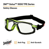 3MS1202SGAF-TSKT SOLUS GRN/BLK A/F GREY LENS W/FOAM
