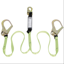 V8104826 Peakworks Shock Absorb Lanyard - 6" - 220lb Cap.