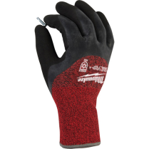 MILWAUKEE 48-73-7940 CUT 4 WINTER DIPPED GLOVES SM