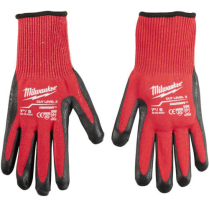 48-73-8931 Milwaukee(12) CUT 3 HIGH VIS GLOVE 12PK-M