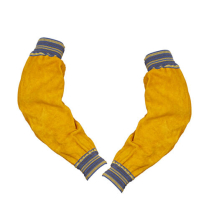 TILLMAN 5218E LEATHER WELDING SLEEVES 18" BROWN ELASTIC