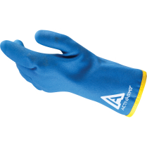 ANSELL ACTIVARMR 97-681 WATERPROOF IND GLOVE BLUE XLARGE
