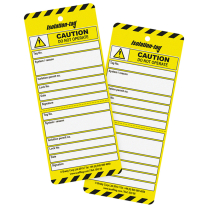 TAG ISOLATION “OUT OF SERVICE” (PERFORATED TEAR)