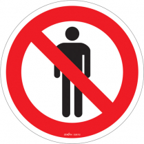 SGM793 DoNotEnter CSA Safety Sign 12" x 12" Vinyl, Pictogram