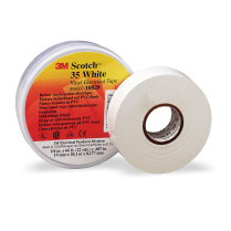 3MT35-3/4X66WH SCOTCH PROF.GRADE VINYL ELEC.TAPE,WHITE