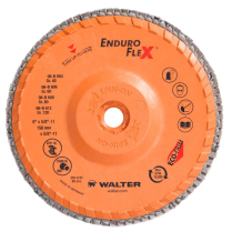 06B612 FLAP WHEEL 6", 120 GRIT