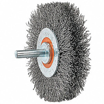 13C123 3" X1/4 MOUNTED WHEEL BRUSH