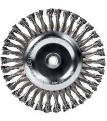 13W561 5"X1/4"X5/8-11 STRINGER WHL BRUSH