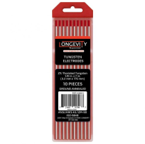 2PC18 TUNGSTEN 2% 1/8" RED	
