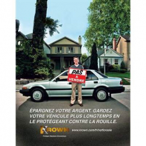 POSTER - FRENCH NOT FOR SALE (PAS A VENDRE) 22 X 28