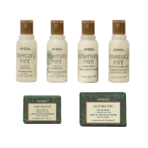 AVEDA Rosemary Mint Mini Bottles and Soaps