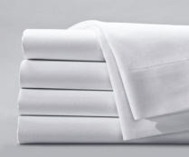 Best Western ComforTwill Classic T-250 Pillowcases Solid White