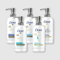 DOVE Amenities 240mL/8.11oz Pump Bottles