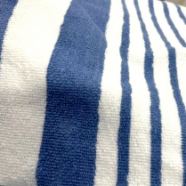 30x70 Tropical Stripe Blue 15# Pool Towel