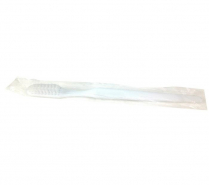 White Toothbrush - Individually Cello Wrapped 