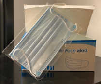 Non-Woven 3 Layer Indiv Wrap Dis Face Mask (500/BX)