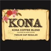 Hawaii Kona Blend/Regular 12 Cup