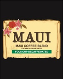 Hawaii Maui Blend / Decaf 4 Cup