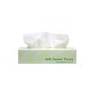 #NOVA2-FACIAL Facial Tissue Flat Box 7.7x7.3 2-Ply WHT 30cs