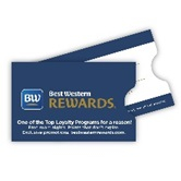 Best Western Rewards Key Envelopes 500/cs