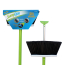 Case of three SweepEasy® Green Brooms