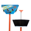 Case of three SweepEasy® Orange Brooms