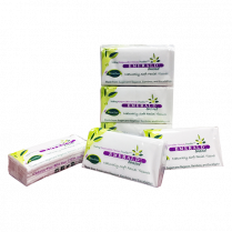 Emerald 2-Ply 70% Tree-Free Facial Tissue, Pocket Pack 15 Sheets/Pack, (240 Packs/CS)