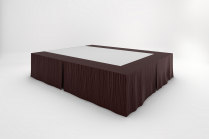 Stream Bedskirts - Earth Brown (Overstock)