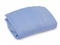 25x77x5 Blue Gurney Stretcher Sheet 16oz