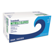 Disposable Nitrile Gloves, Small, Blue, 1,000/Carton