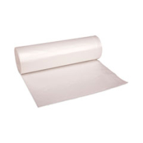 High-Density Liners, 60 gal, 14 mic, Natural, 8 rolls/case